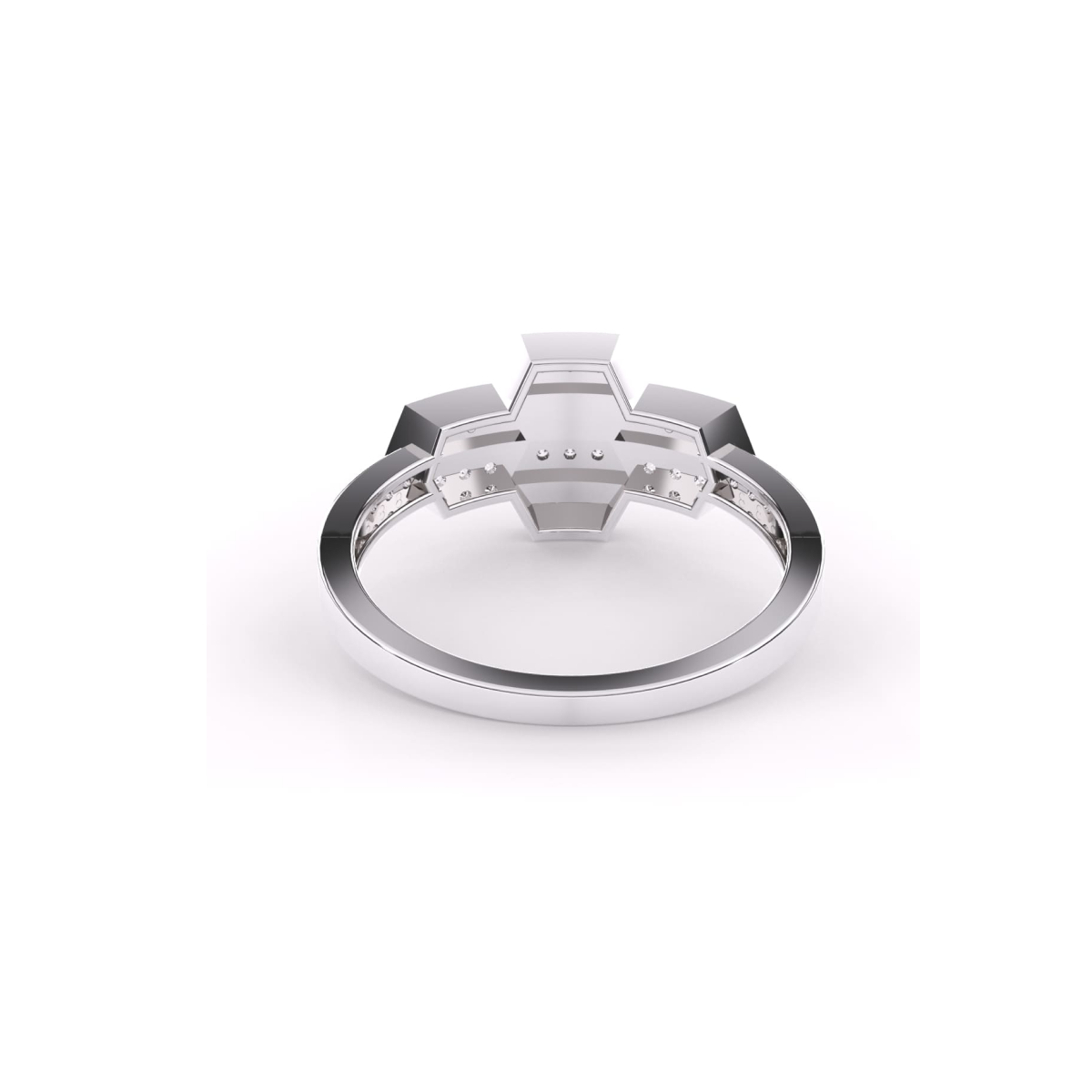 Round Cut Vintage Style Diamond Ring